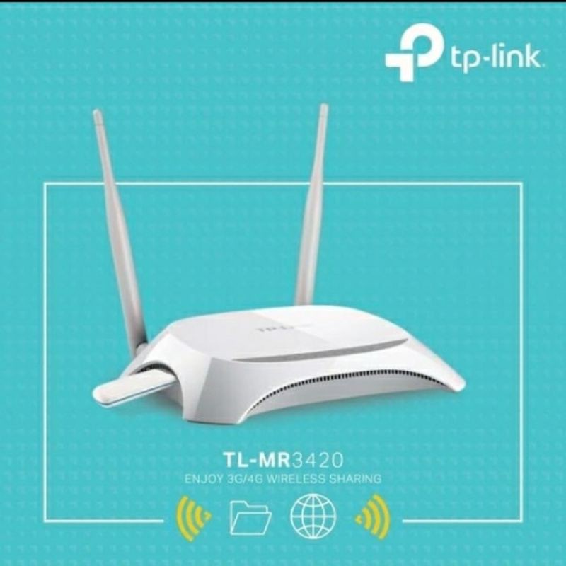 paket TP-LINK 3420 + modem huawei