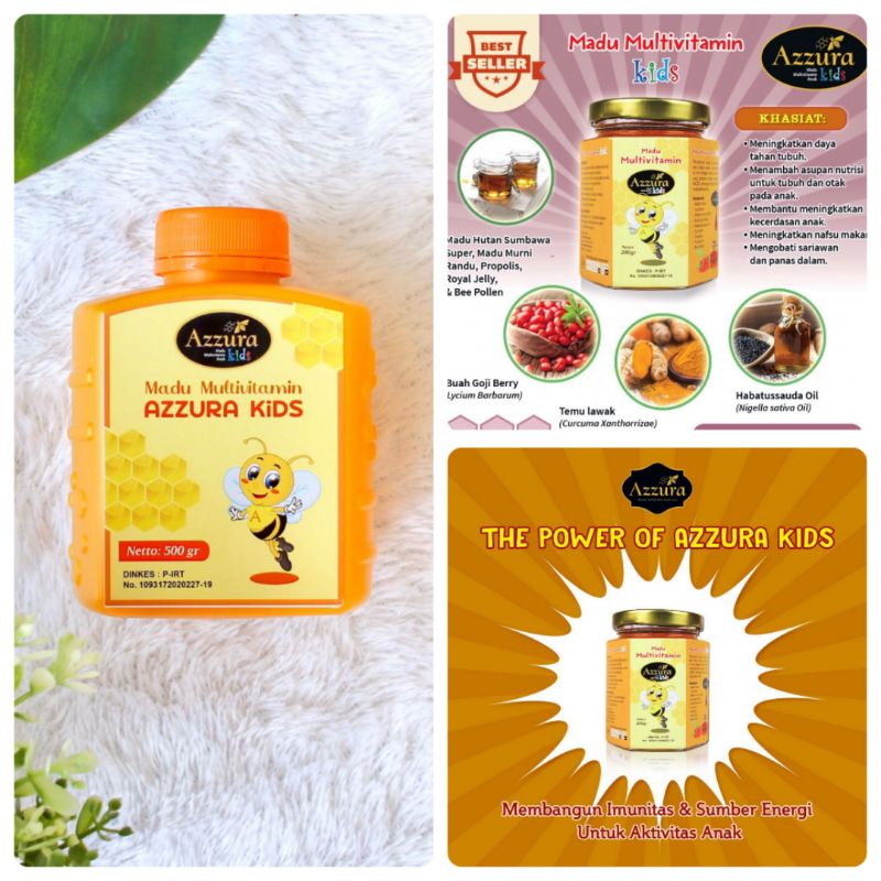 

Madu Multivitamin Azzura Kids