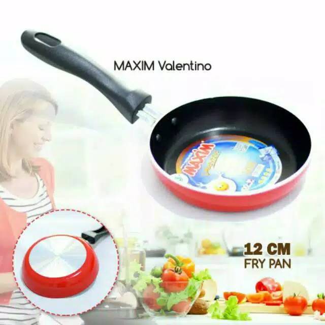 Teflon Maxim Frypan Panci Wajan Penggorengan 12 18 20 22 24 26