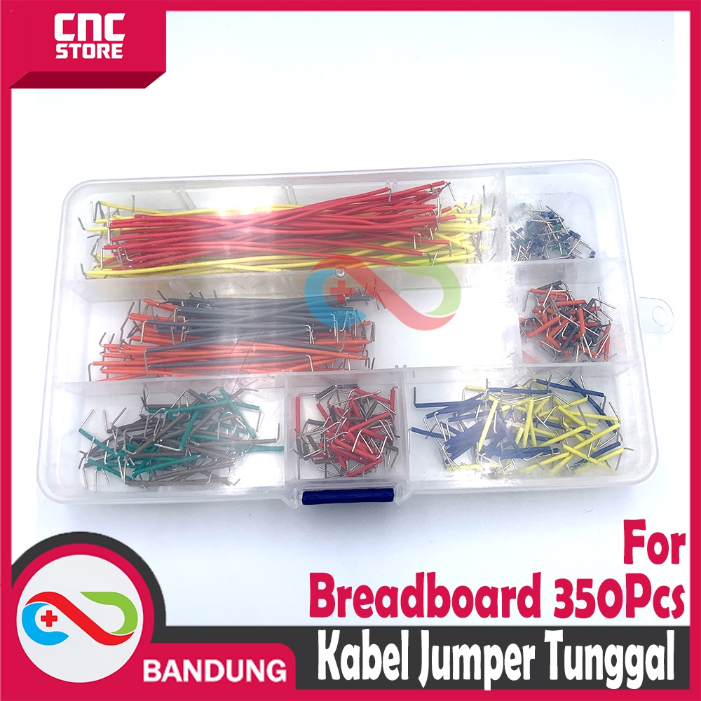 KABEL JUMPER TUNGGAL FOR BREADBOARD 350PCS