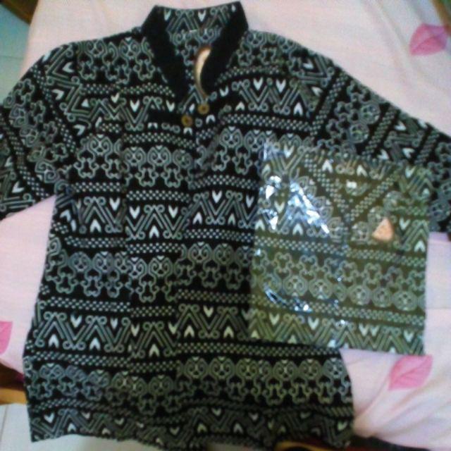 Batik Couple Ayam Ketawa Pria Wanita