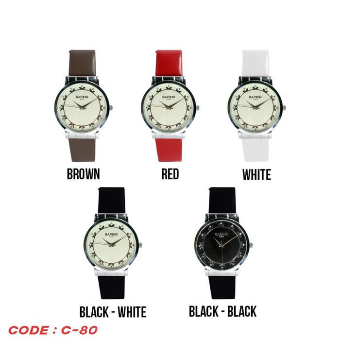 NEW BARIHO WATCHES JAM TANGAN ANALOG FASHIONABLE WANITA C-80