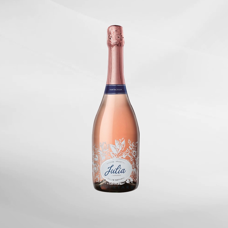 Santa Julia Natural Sweet sparkling 750ml ( Original &amp; Resmi By Vinyard )