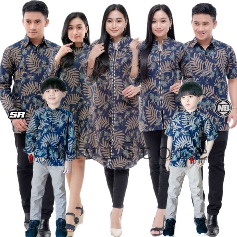 Couple Batik Atasan Pria Dan Wanita Seragam kantor batik seragam keluarga Seragam kerja batik
