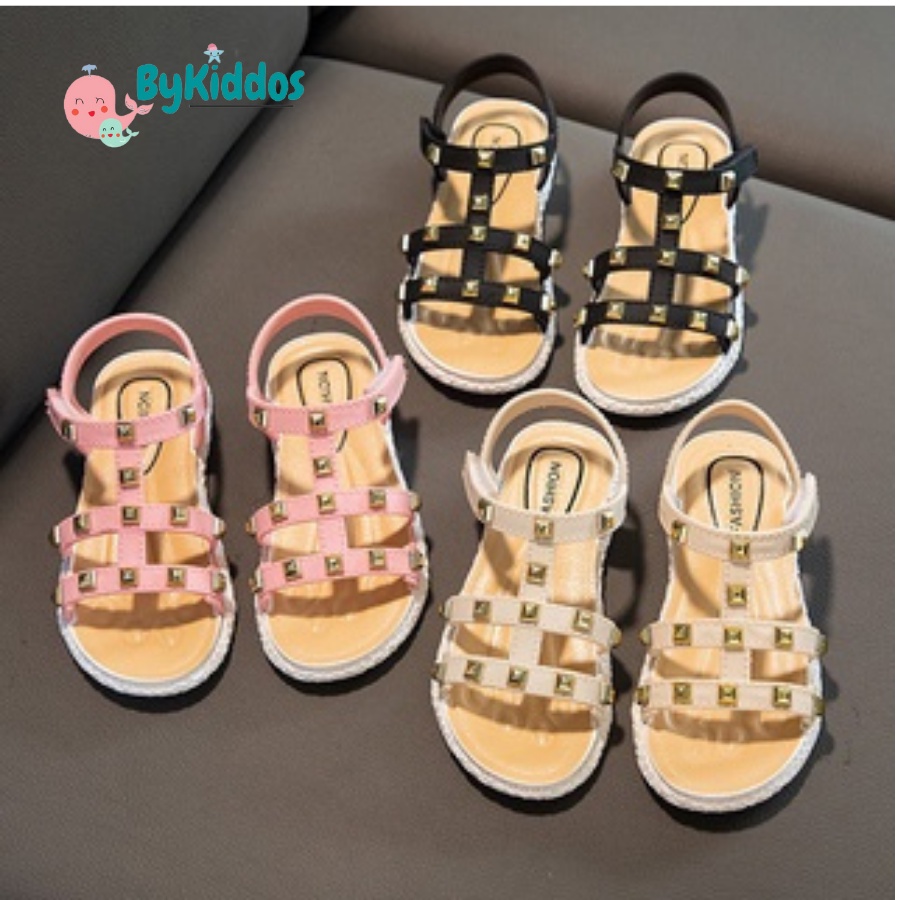 ByKiddos - Sandal Anak Perempuan VALEN Bahan Karet Model Lucu Import 2-8 Tahun