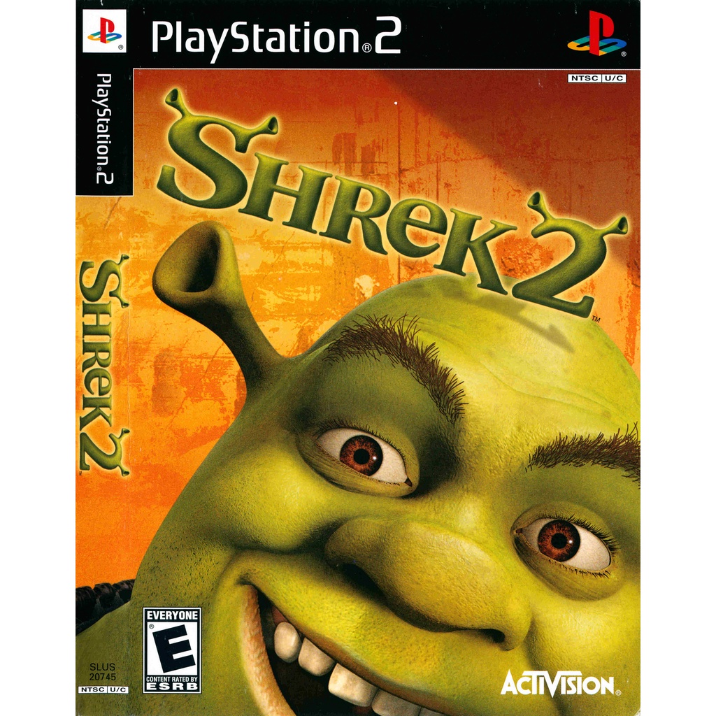 KASET DVD GAME PS2: SHREK 2