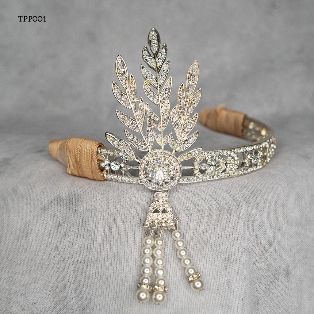 [SIAP KIRIM] TIARA PESTA PENGANTIN AKSESORIS RAMBUT WEDDING MESIR TPP001