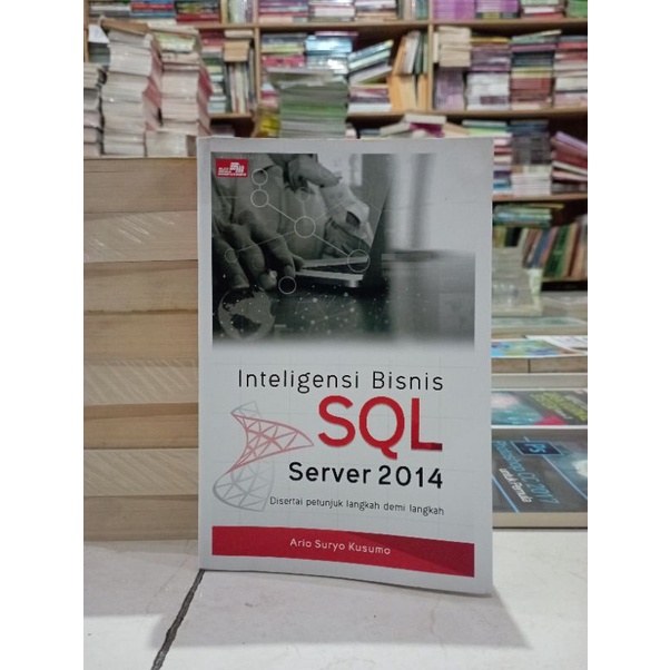 OBRAL BUKU KOMPUTER / BUKU PEMOGRAMAN / EXCEL TABEL ANALISIS / MEMBUAT MS EXCEL / VISUAL VIDEO / INTELIGENSI SQL / JAVA NETBEANS / MY SQL / MICROSOFT ACCES / AKUNTANSI / CORELDRAW / MEMBUAT WEBSITE / MICROSOFT OFFICE / GOOGLE / AUTO CAD / MURAH ORIGINAL-INTELIGENSI SQL