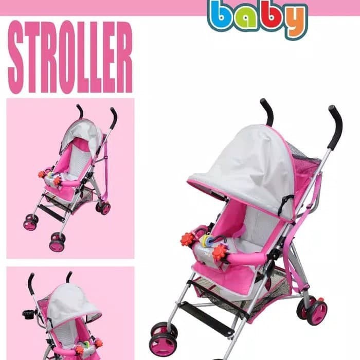 Makassar - Stroller Kereta Dorong Bayi Kandila / Buggy Kandila / Stroller Bayi