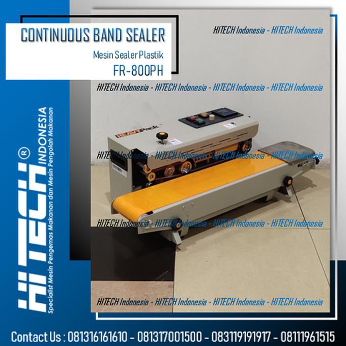 Continuous Band Sealer Heavypack Fr-800 Mesin Sealer Horizontal
