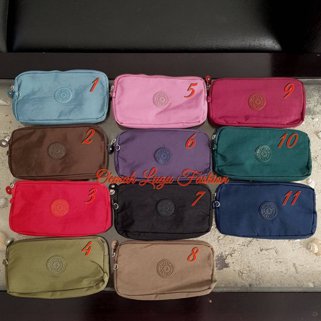 TAS SELEMPANG KIPLING POUCH WANITA / DOMPET PANJANG / HPO MULTIFUNGSI