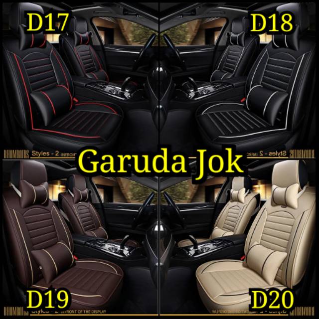 Sarung jok mobil kualitas bahan AP FORCE original jenis Cherokee serat kulit halus (No.1 dikelas medium)-5