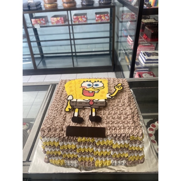 

KUE TART LAPIS SURABAYA GAMBAR SPONGEBOB UKURAN 22 CM