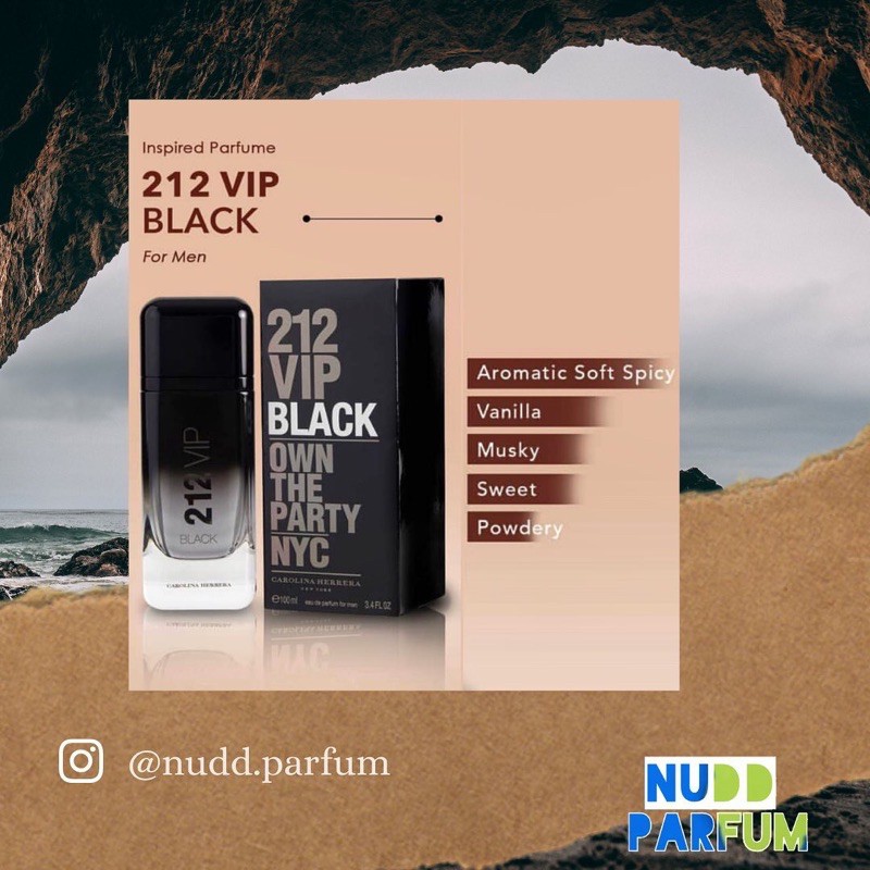 212 VIP Black Carolina Herrera for men