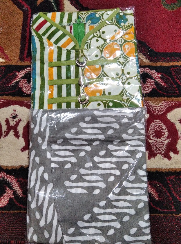 Tunik Batik Gipsi Garutan| Dress Batik Wanita Model Flui