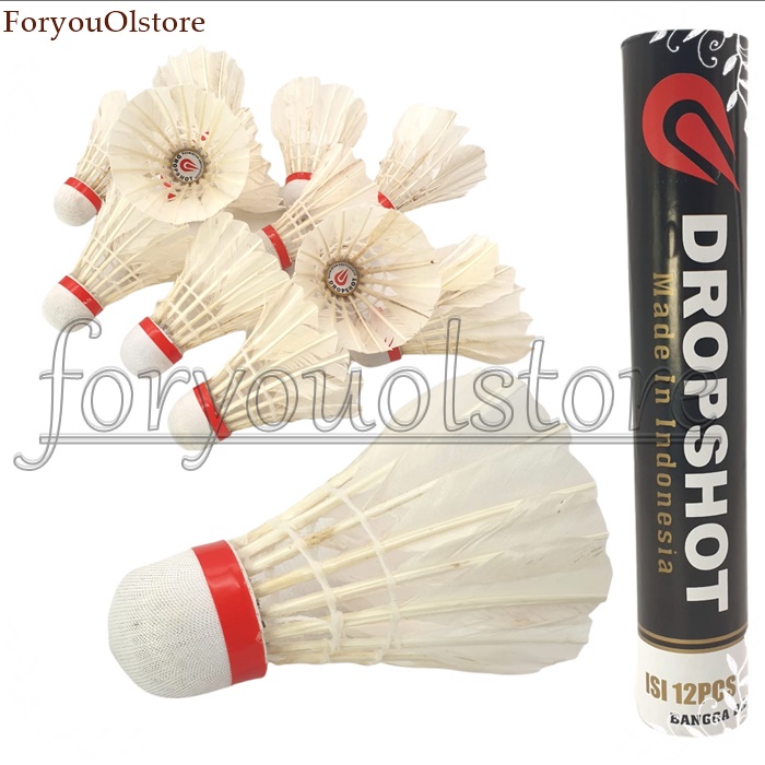 KOK Badminton MIKROS Merah isi 12 / Kok Bulutangkis / Mikros Kok Bulutangkis Badminton Anak Isi 12pcs/  Badminton Shuttlecocks/ Kok 1 Tabung