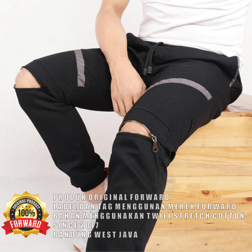 Celana joger jogger casual bikers hiking gunung pria  System fourlayers