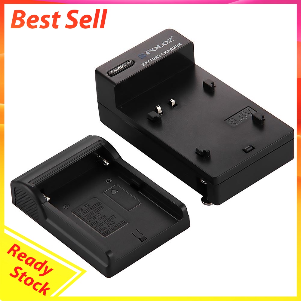 PULUZ PU2133 US Plug Camera Battery Charger for SONY NP-F550/F570/F750/F770