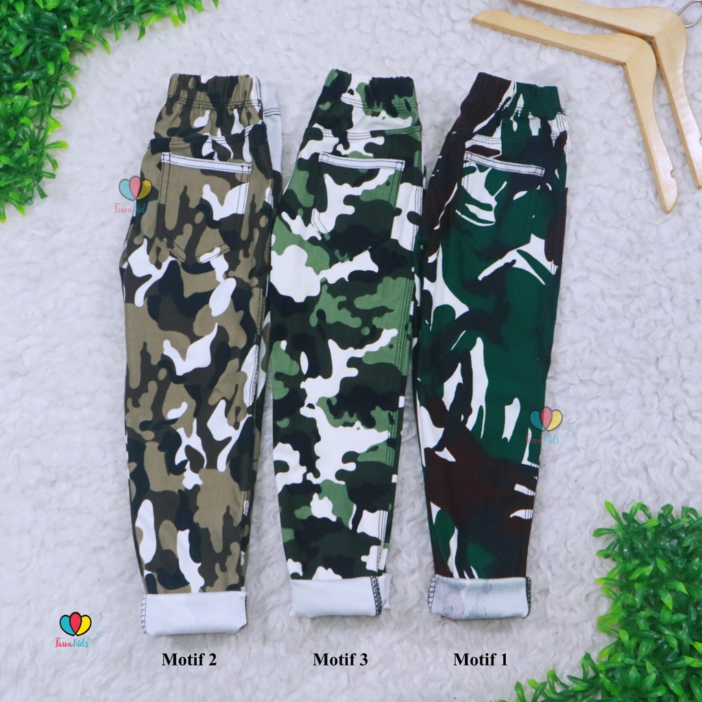 ABRI Kantong Jeans Jegging Anak Size 1-2 Tahun / Laki Perempuan Celana Army Anak Legging Panjang