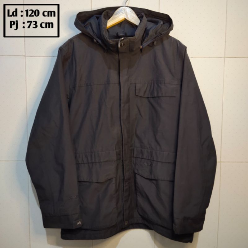 MILLET preloved branded jaket pria wanita cewek cowok thrift pl bekas second jacket parasut outdoor 
