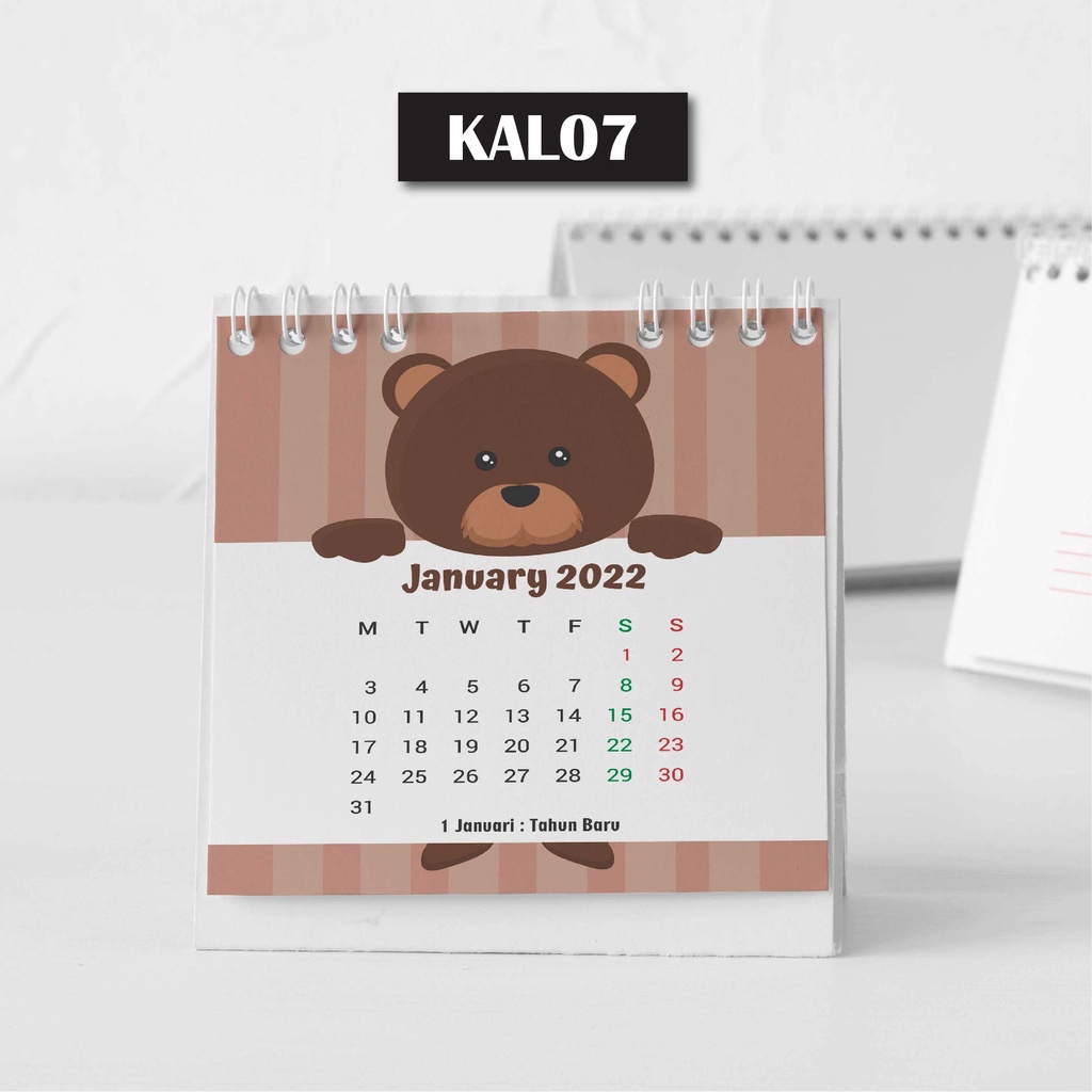 

Artomaringi Kalender Mini 2025 / Kalender Meja 2025 Custom KAL07