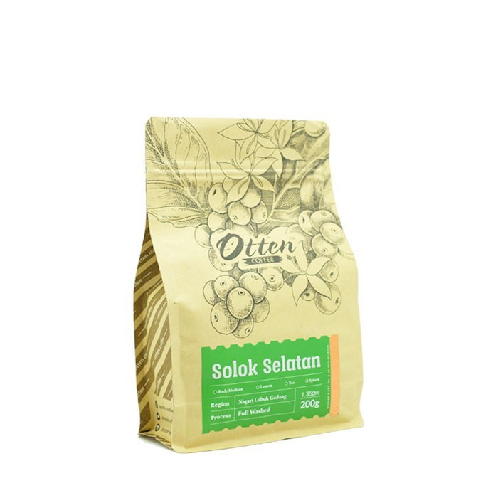 Otten Coffee Solok Selatan 200g Kopi Arabica - Biji Kopi-2