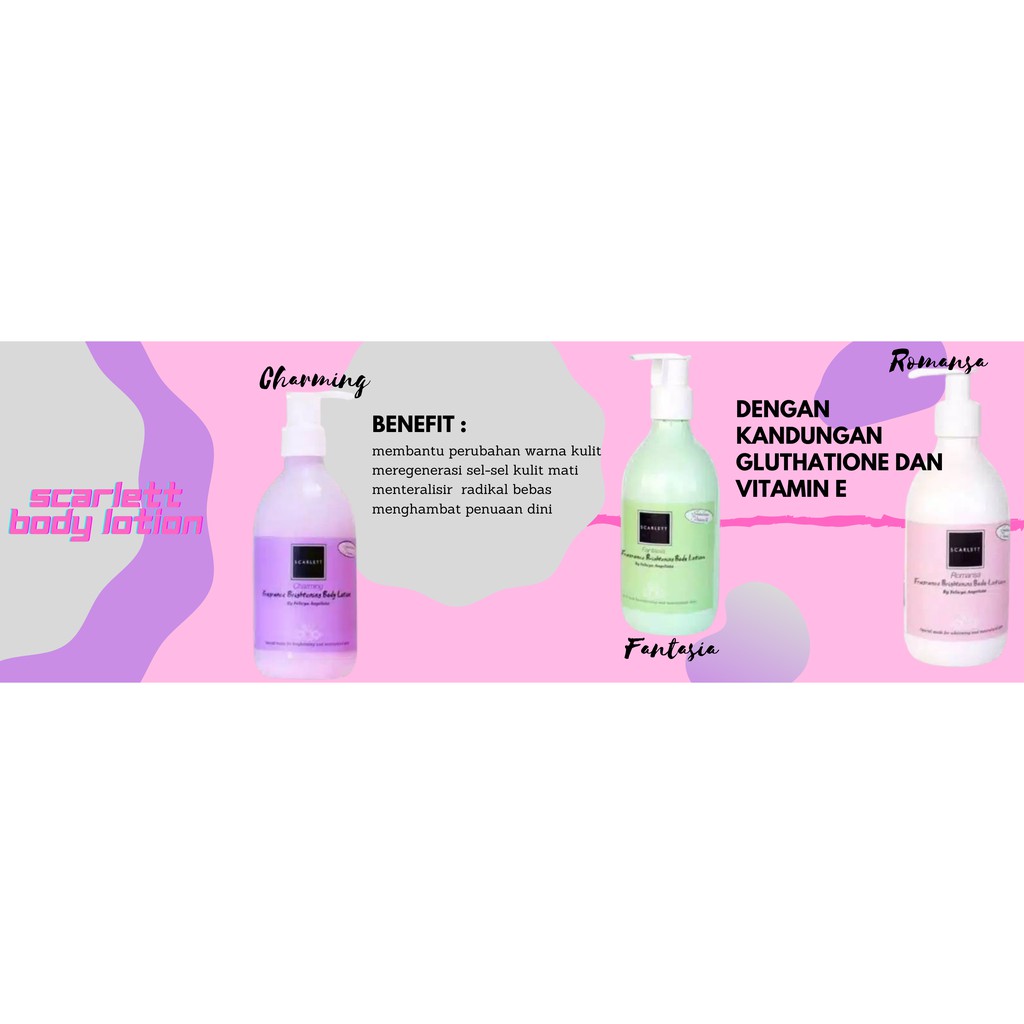Scarlett/ Scarlett whitening/scarlett body lotion/scarlett body scrub/scarlett shower scrub