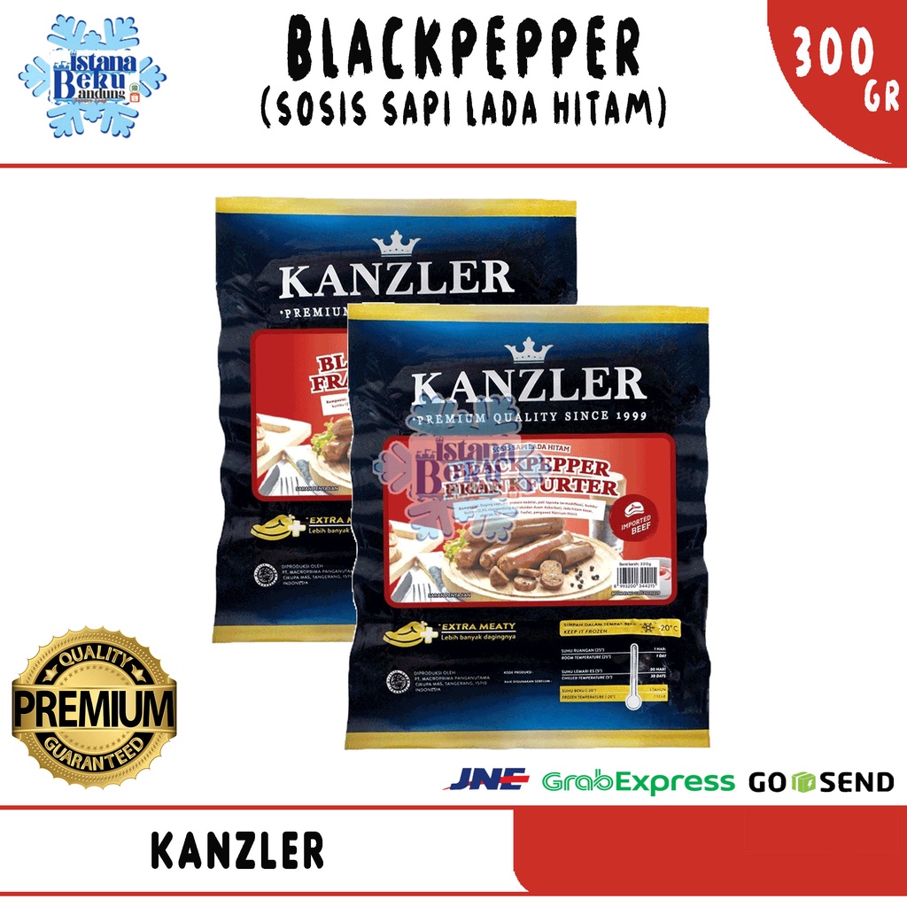 

Kanzler Beef Blackpepper 300gr