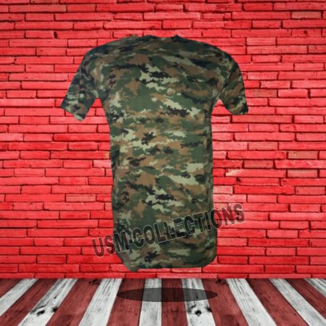 Kaos loreng Linud / kaos loreng kostrad / kaos army pendek / kaos camo tactical outdoor