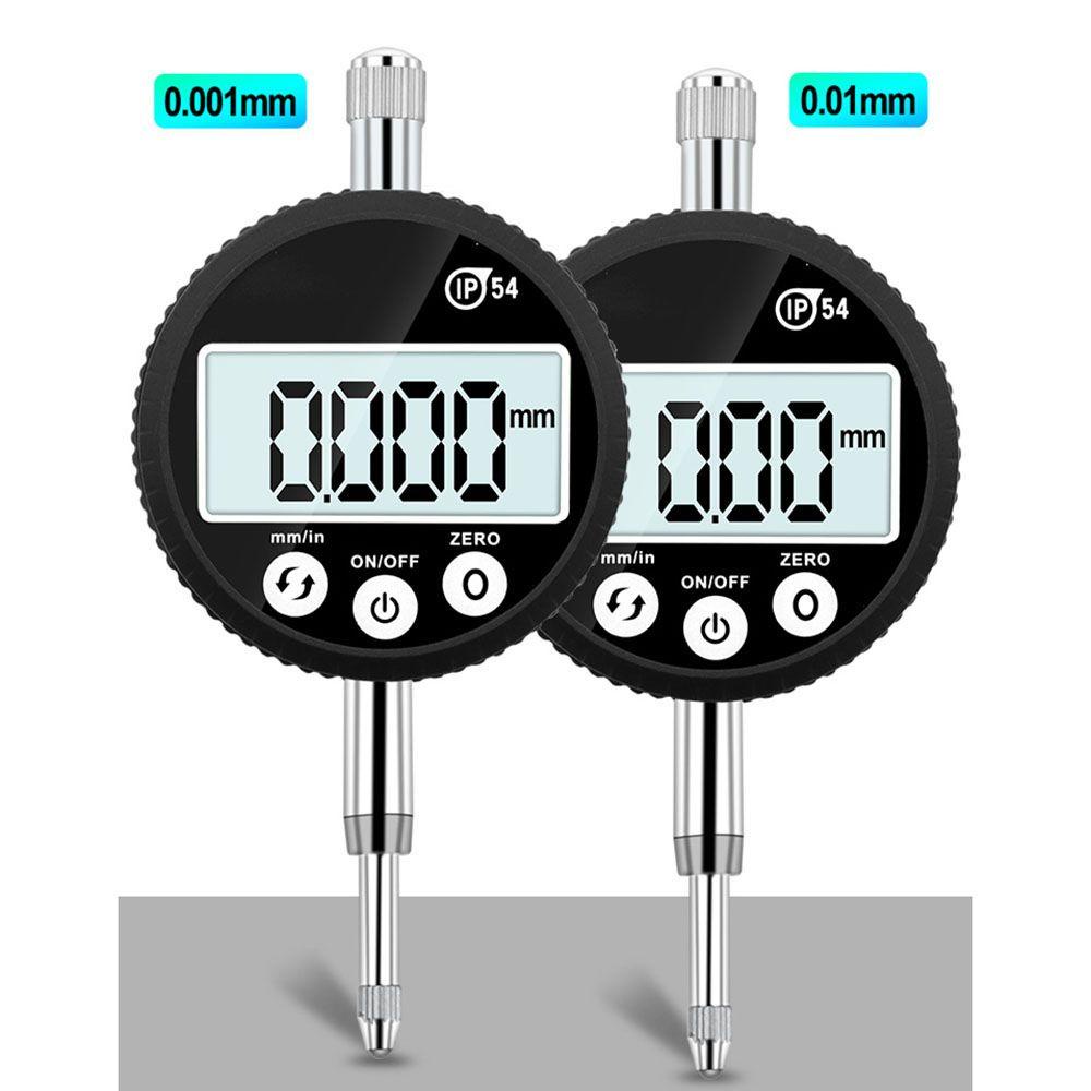 POPULAR Populer IP54 0-12.7mm Elektronik Micrometer Mesure Alat Instrumen Test Gauge Metric Inch Dial