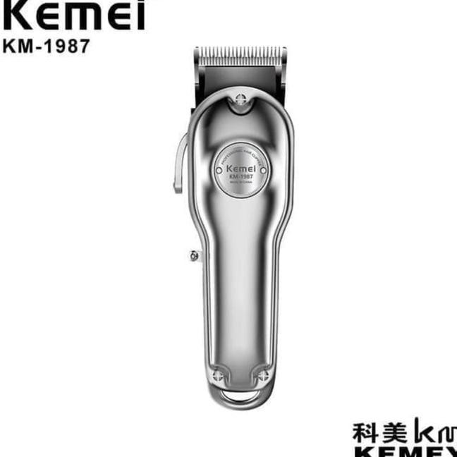 Kemei KM-1987 Hair Clipper Alat Mesin Cukur Rambut KM 1987 Original