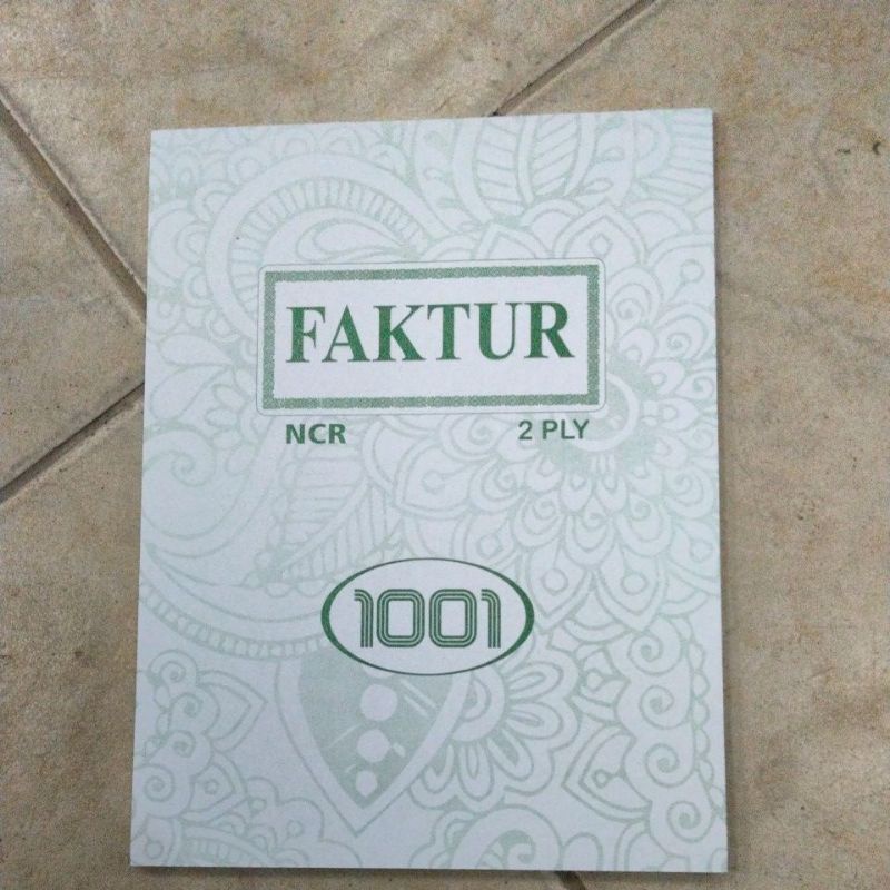 

Bon faktur Besar rangkap 2