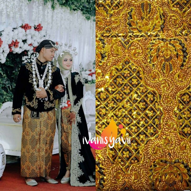 Sepasang Jarik Prodo - Motif Truntum / Lengkap