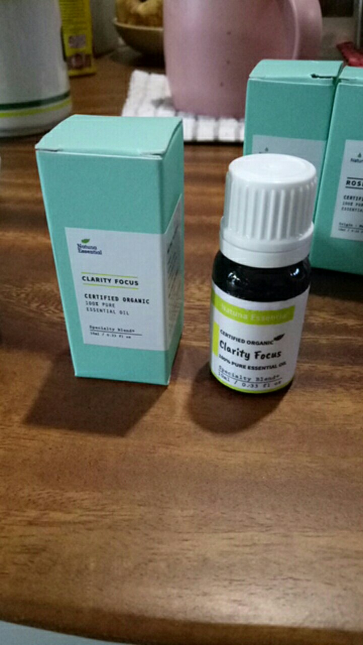 Natuna Clarity Focus Essential Oil Diffuser Humidifier Minyak Esensial Air Purifier Aromatherapy Oil