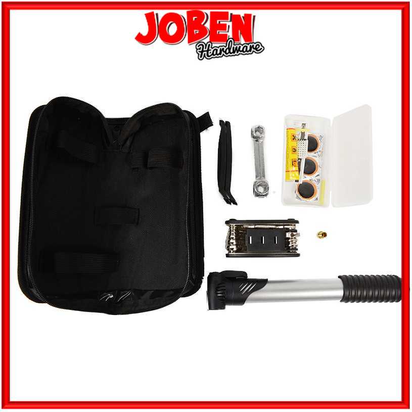 BISA COD TaffSPORT Perlengkapan Reparasi Sepeda Tambal Ban 16 in 1 - TBS-16 Aksesoris aksesori Seped