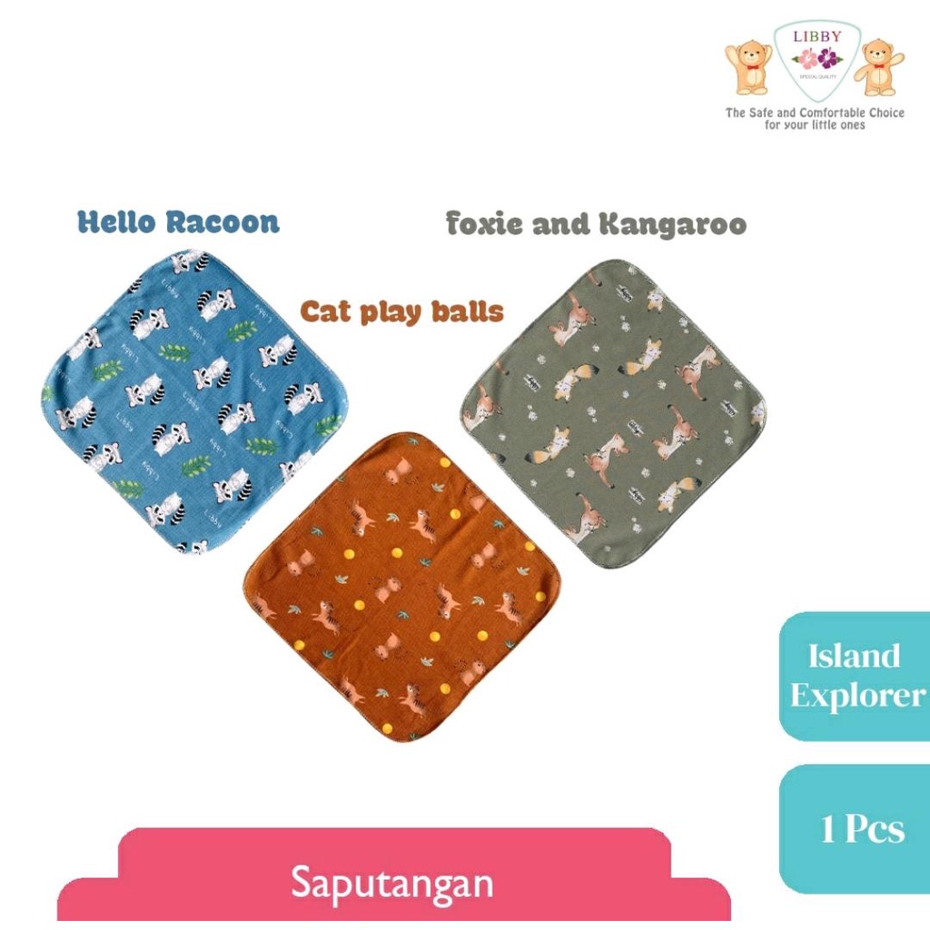 LIBBY SETELAN BAYI MOTIF ISLAND EXPLORER / BAJU BAYI / LIBBY