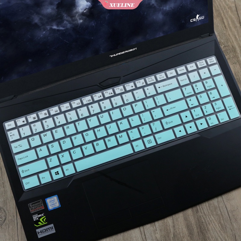 Skin Silikon Lembut Pelindung Keyboard 15.6 &quot;Untuk Laptop Hasee 911 911m (ZL)