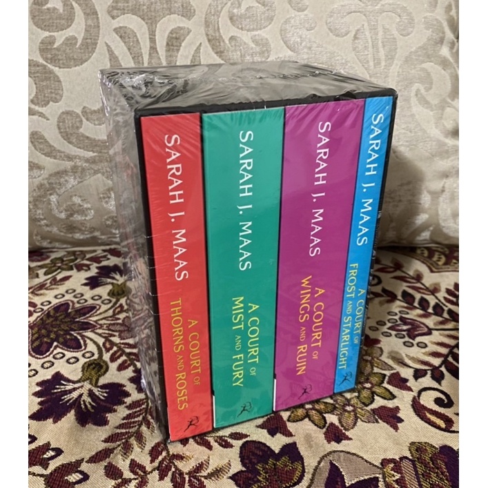 (New+English) A court of thorns and roses 1 set mist fury wings and ruin frost and starlight box set