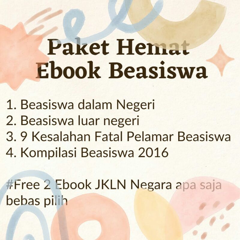 Promo Kompilasi Beasiswa