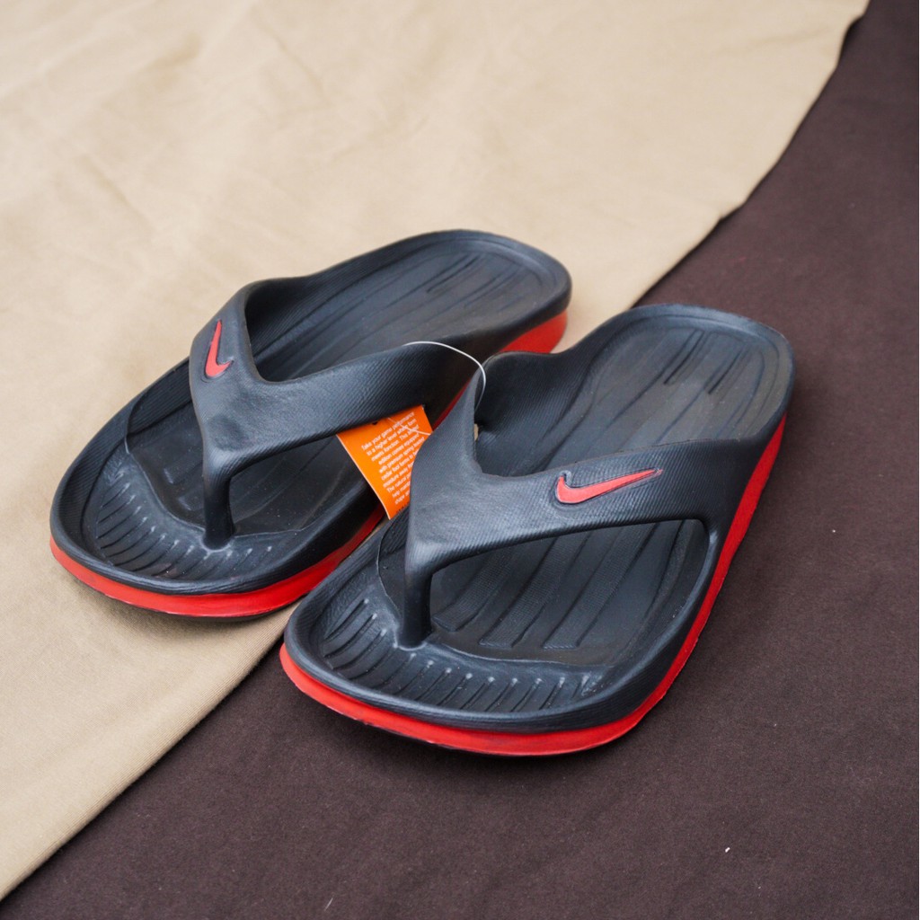 BISA COD !!! Sendal Pria Distro Jepit Nike Duramo Merah Terbaru Casual Surfing terbaru Terlaris