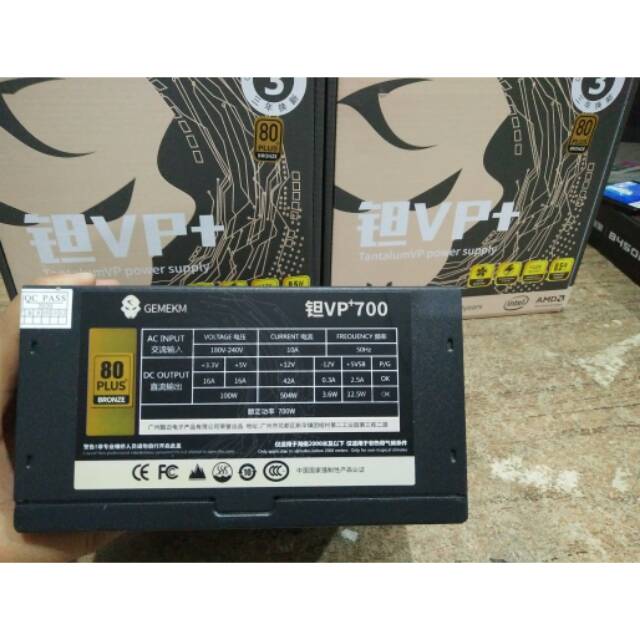 Psu / Power Supply Player 700Watt 80+ Bronze