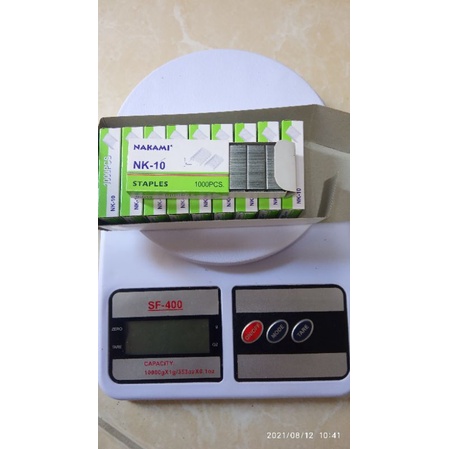 

isi Staples nakami 1 box isi 10 kotak kecil
