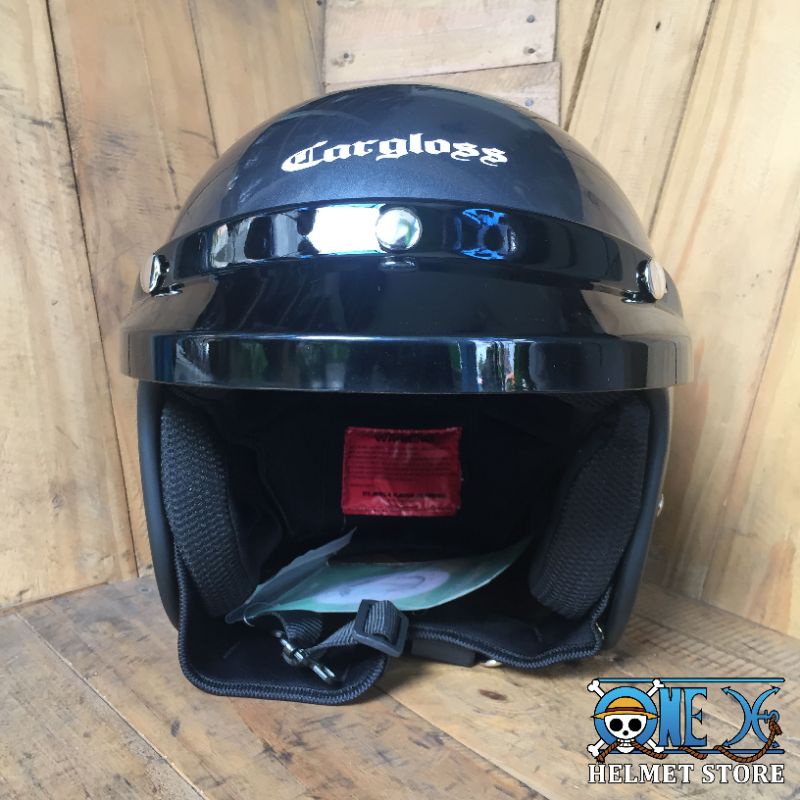 Helm cargloss grey glossy original