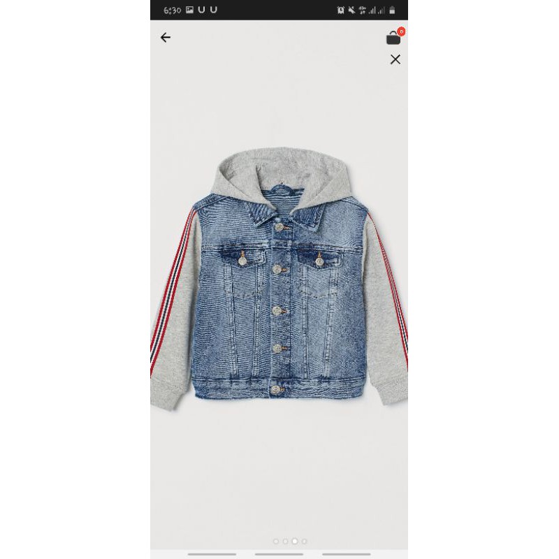 jaket jeans anak H&M