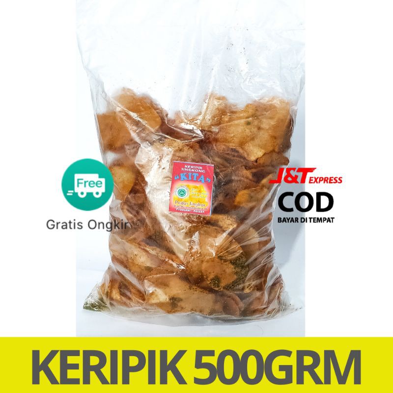 Cemilan keripik kita | singkong | makanan ringan - sneck - jajanan - kripik - pedas - asin - kiloan