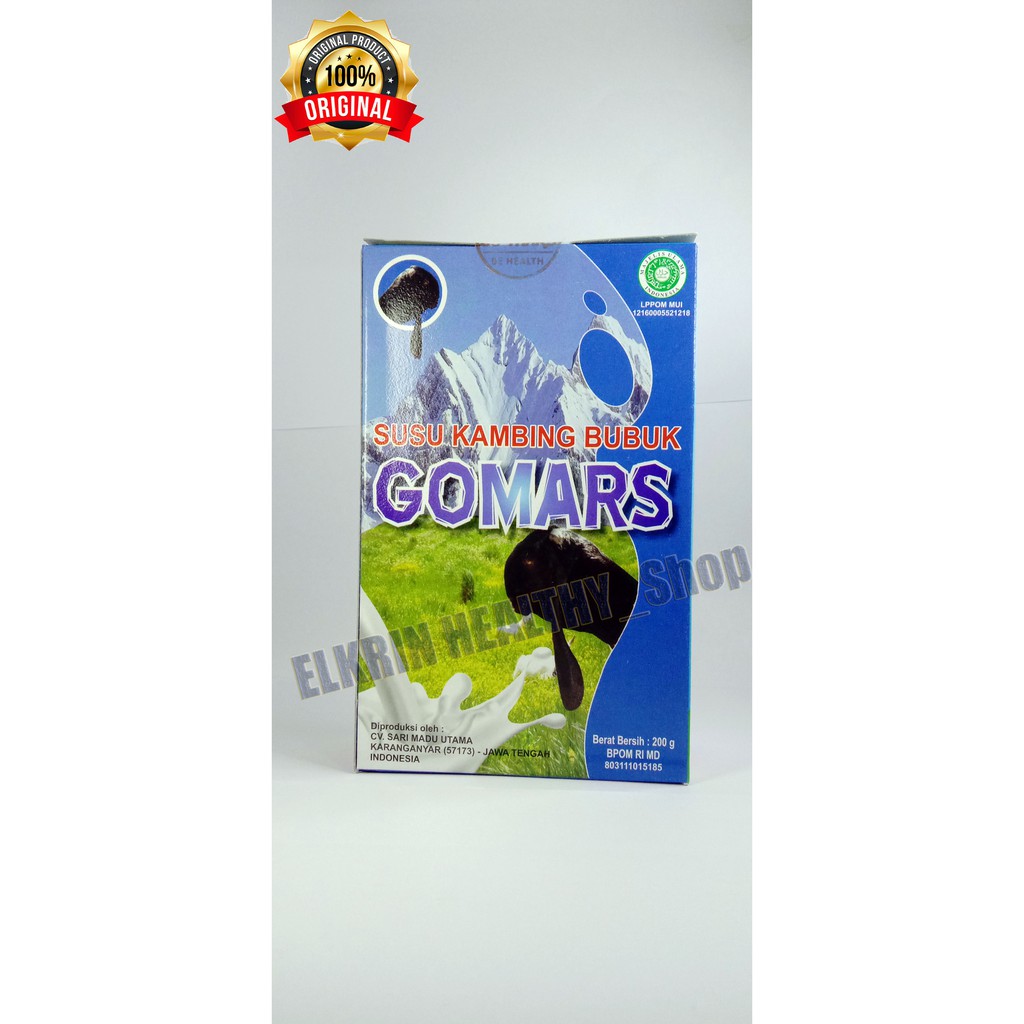 

Susu Kambing Bubuk Gomars Susu Kambing Etawa Original