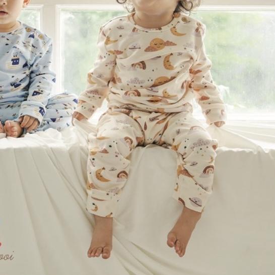 ☺ Setelan Piyama Patpat Panjang dan Pendek Pat pat By Mooi ✯