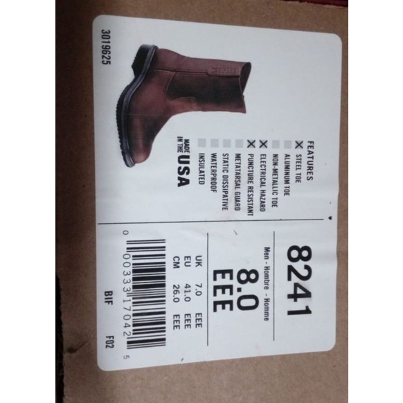 red wing shoes 8241 E3 boot