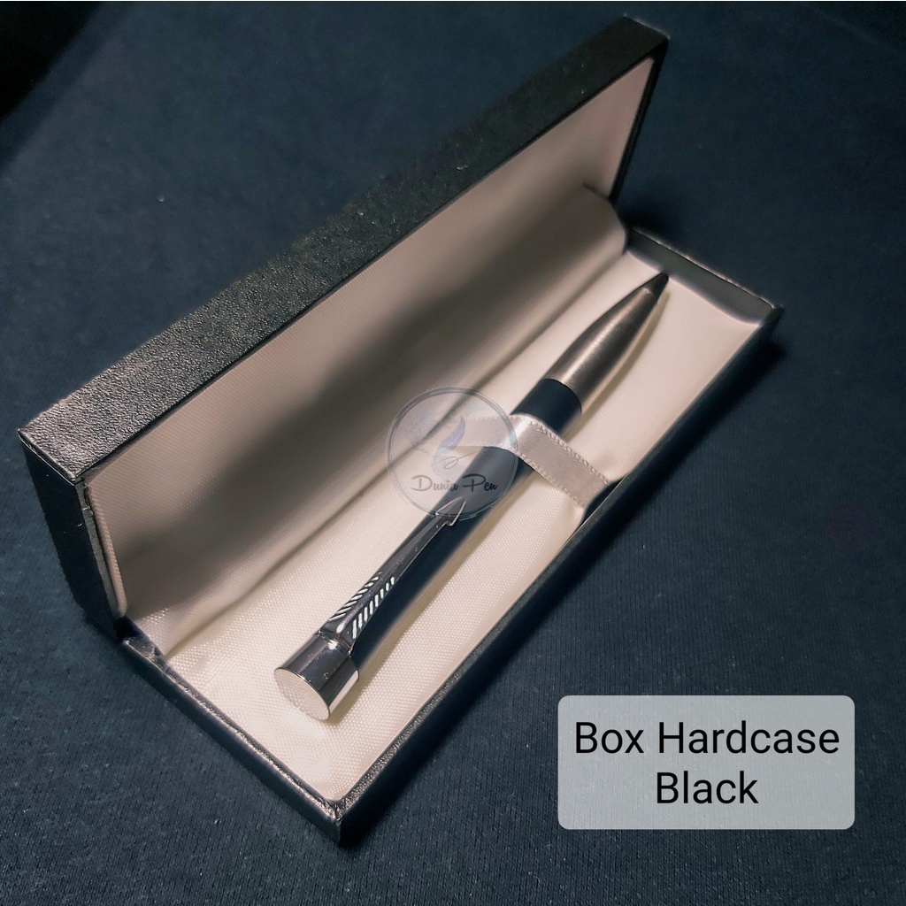 

Box Pen Hardcase Hitam, Pen Holder tempat pulpen Ekslusif, kotak Pena , Wadah Bolpoin