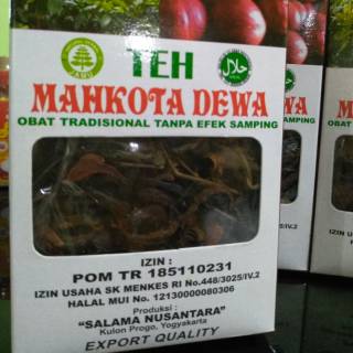 Teh Mahkota Dewa  Herbal Darah tinggi, Diabet, Asam Urat, Rematik 